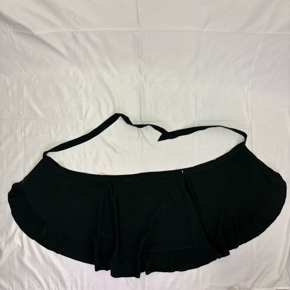 Sunday Best By Aritzia Women’s XS Emerald Green Ruffle Wrap Skirt Flattering All - Picture 9 of 10